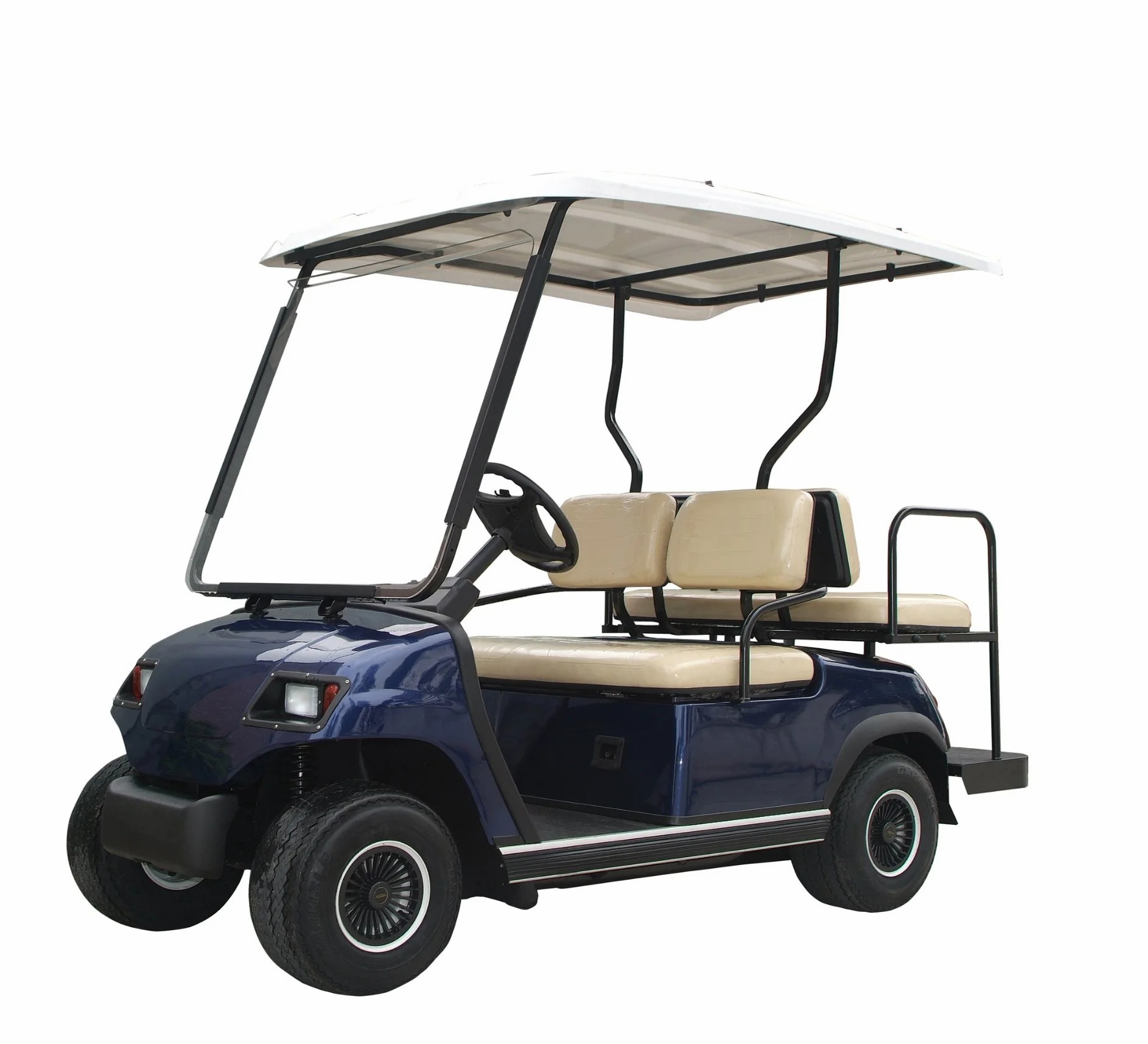 EEC-Approved 4 Seaters Electric Golf Car